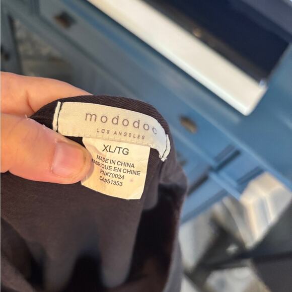 ModODoc Classic Black Women's Top XL - Picture 6 of 6